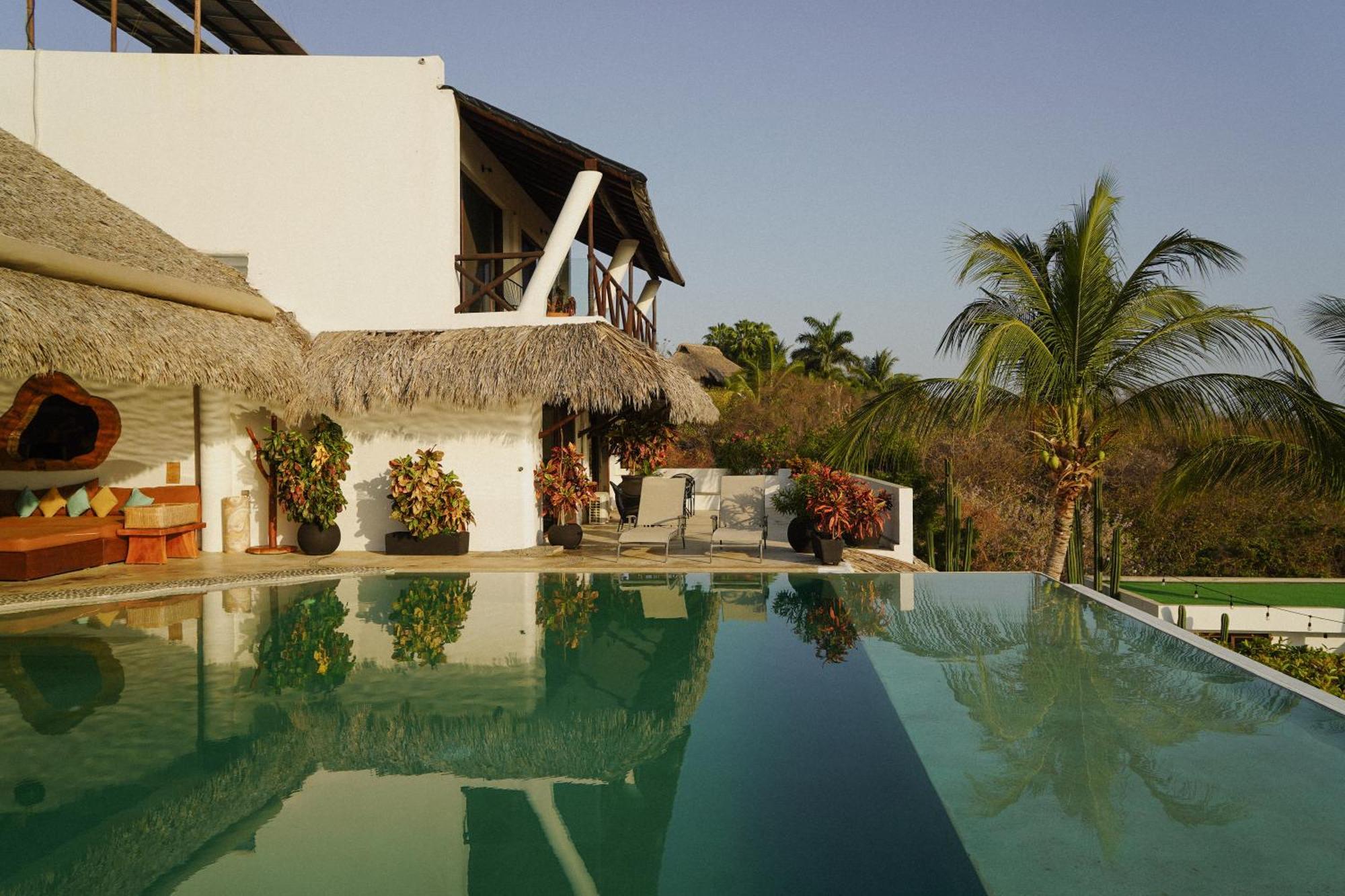 Casa Nova, Infinity Pool, Ocean View, Private Beach Acces, Starlink Puerto Escondido  Exteriér fotografie