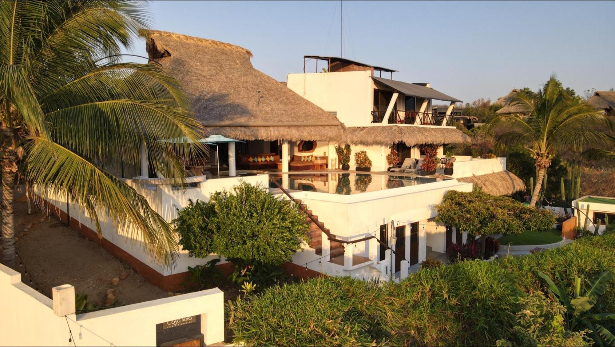 Casa Nova, Infinity Pool, Ocean View, Private Beach Acces, Starlink Puerto Escondido  Exteriér fotografie